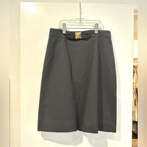 Kate Spade EUC black tweed skirt (Size 0)